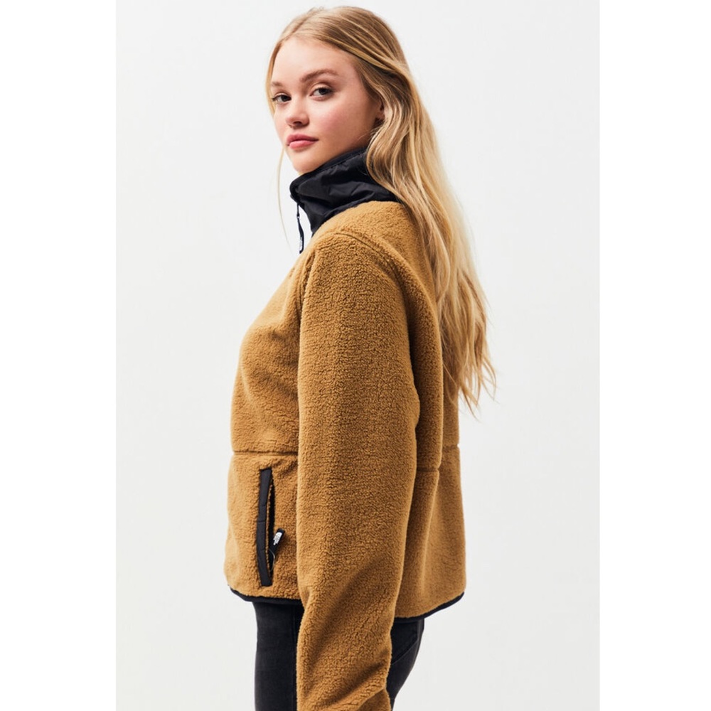 North Face Dunraven Sherpa Jacket - British Khaki - Picture 4 of 12